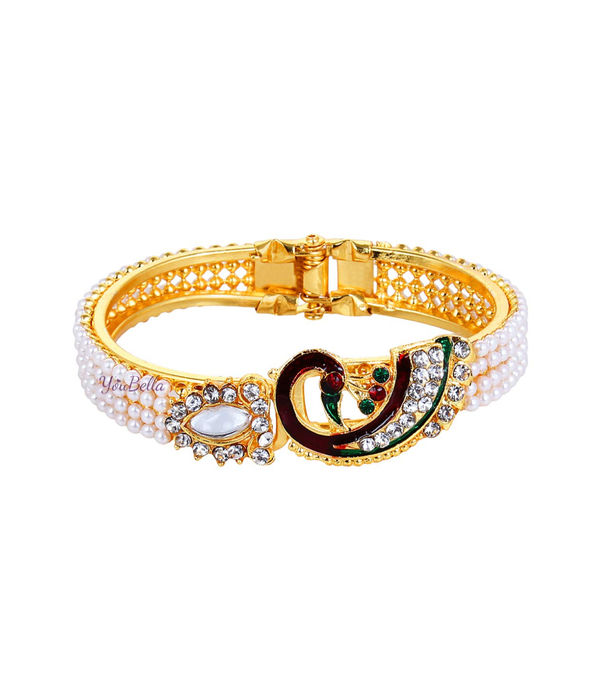 YouBella Gold Plated Bangle Set For Women